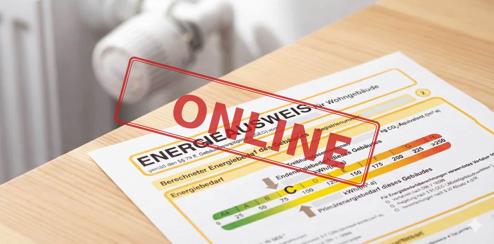 Energiebedarfsausweis Online